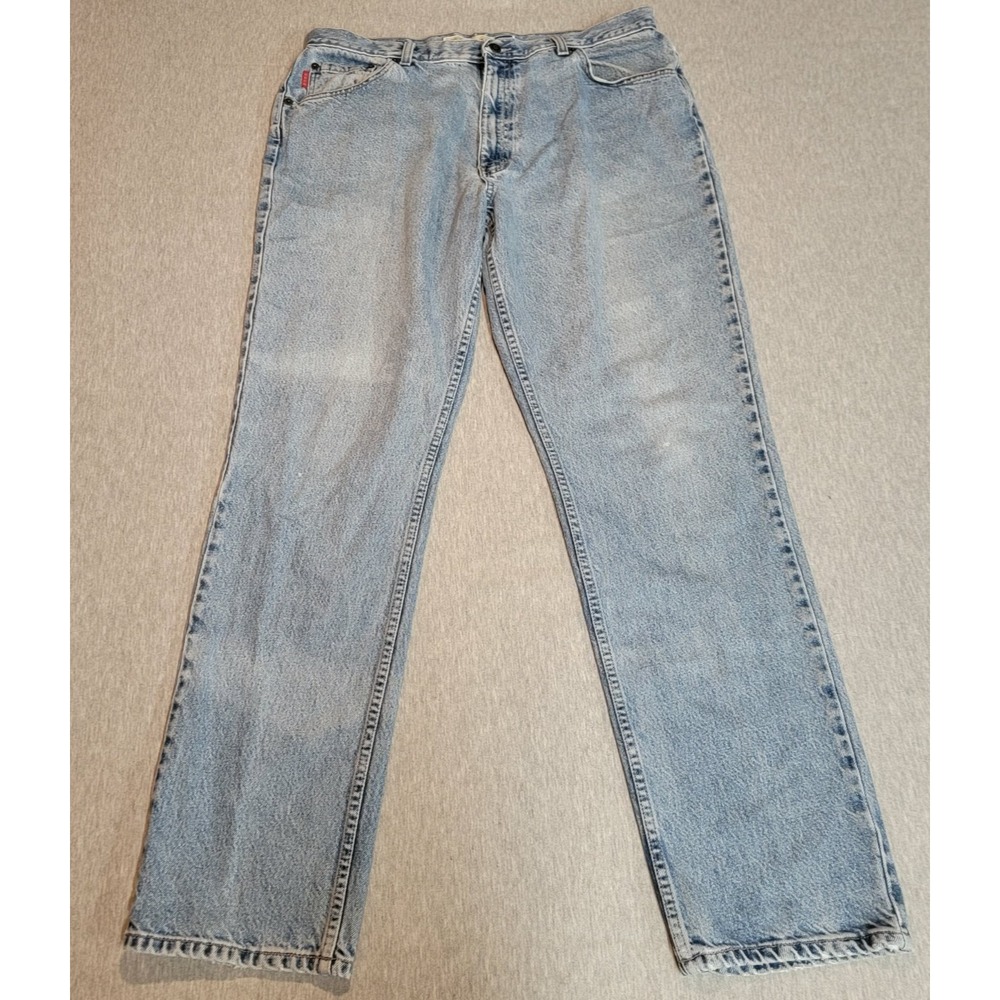 Bugle Boy Jeans Mens 38x34 Blue 750 Relaxed Fit Cotton Denim Vintage 90s